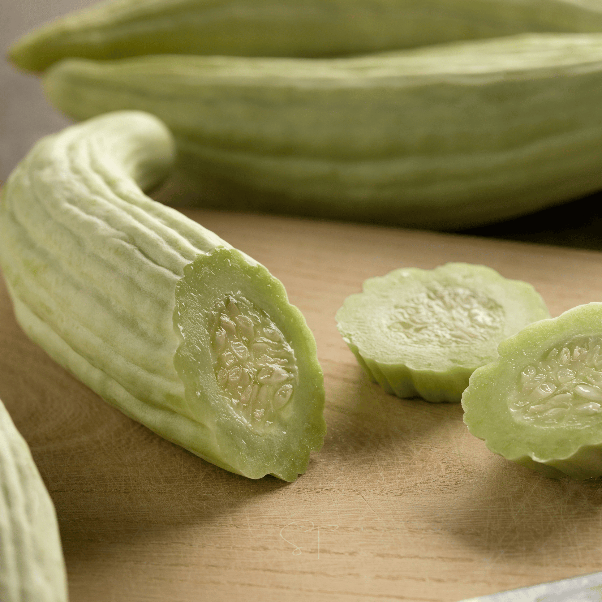 Armenian Yard-Long Cucumber Seeds – Heirloom, Non-GMO, Open Pollinated, 30 Seeds, Long Ribbed Light Green Fruit, Cucumis sativus