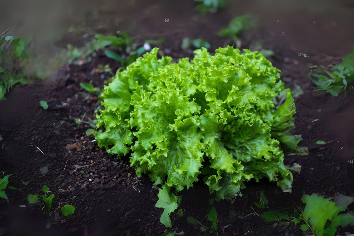 Black Seeded Simpson Lettuce Seeds, Heirloom Leafy Greens, 700 Seeds, Lactuca sativa, Tender Light Green Frilly Leaves