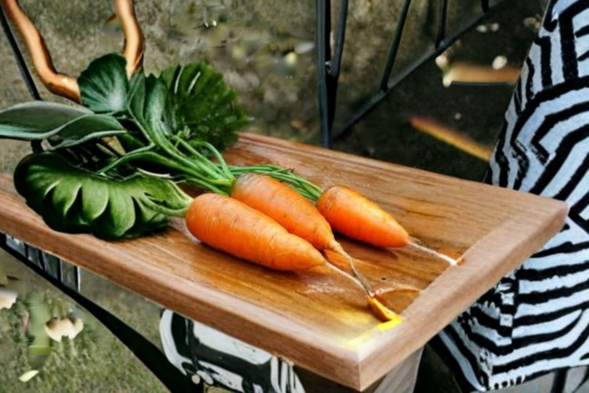 Chantenay Red Cored Carrot Seeds - 800 Heirloom, Non-GMO, Sweet Root Vegetable - Daucus carota subsp. sativus for Heavy Soils