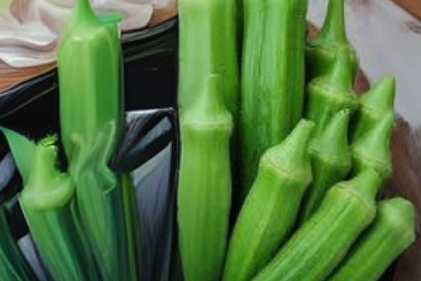 85 Seeds Okra Clemson Spineless – Heirloom Tender Green Pods, High Yielding Abelmoschus esculentus for Garden, Container & Raised Bed Planting