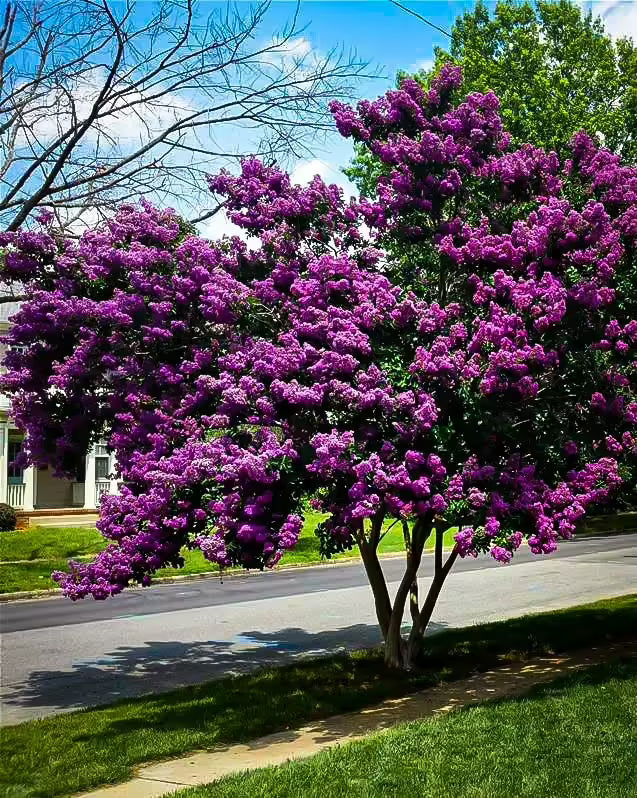 Crepe Myrtle Cuttings (Lagerstroemia indica) – 7 Live Unrooted Cuttings for Rooting and Propagation