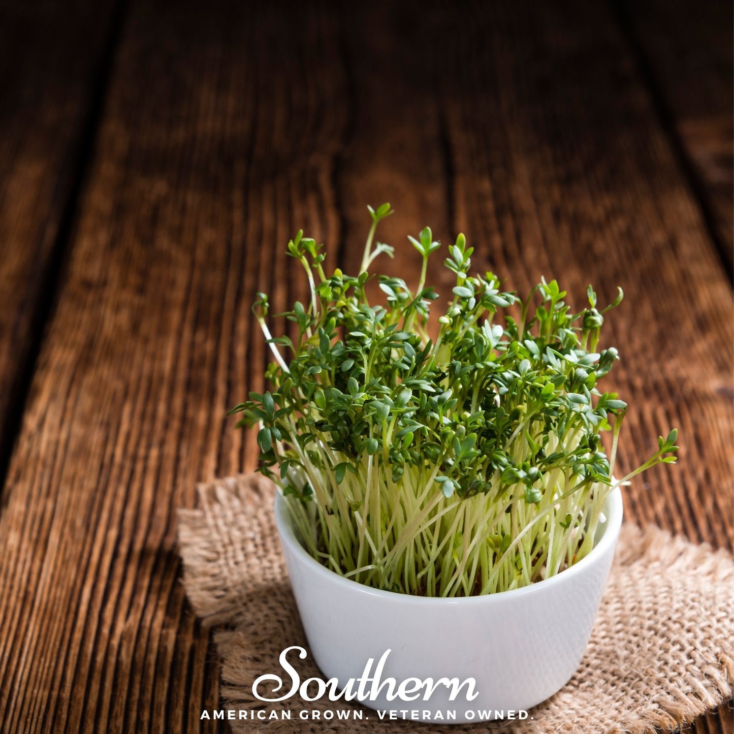 Pepper Cress Seeds 500 Count - Heirloom Non-GMO Garden Herb Lepidium sativum for Salads & Cooking