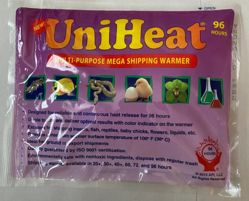 96 Hours Heat Pack for Plants – Winter Shipping Protection