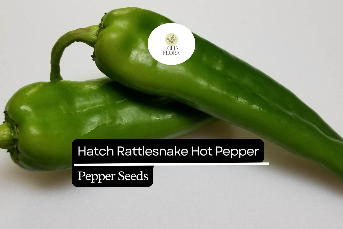 Hatch Rattlesnake Hot Pepper Seeds | Smoky, Medium-High Heat | Capsicum annuum | Culinary Chili for Roasting & Salsas