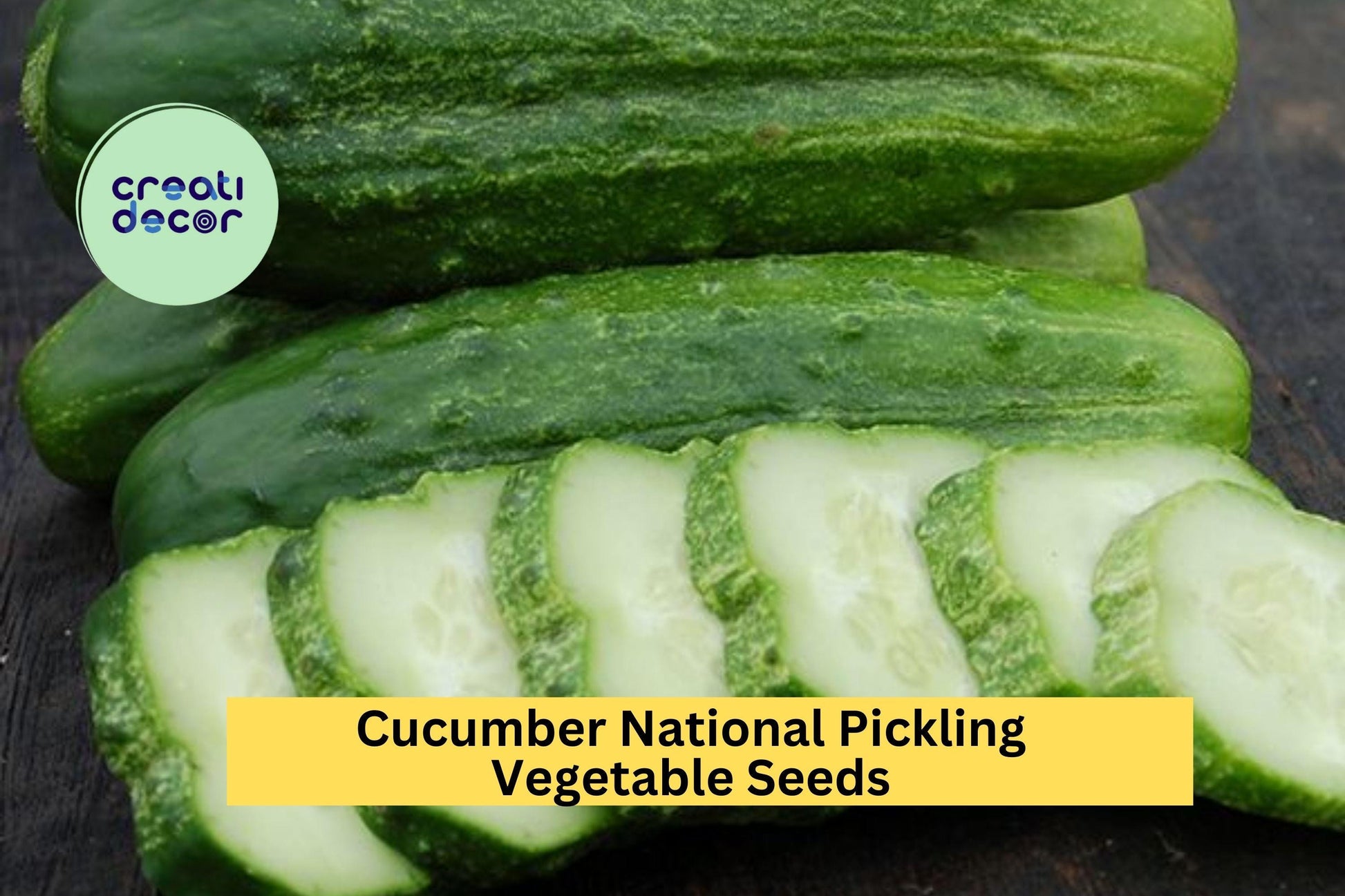 3pcs 1g National Pickling Cucumber Seeds – Heirloom, High-Yield, Blocky, Thin-Skinned Cucumis sativus for Pickles & Fresh Use