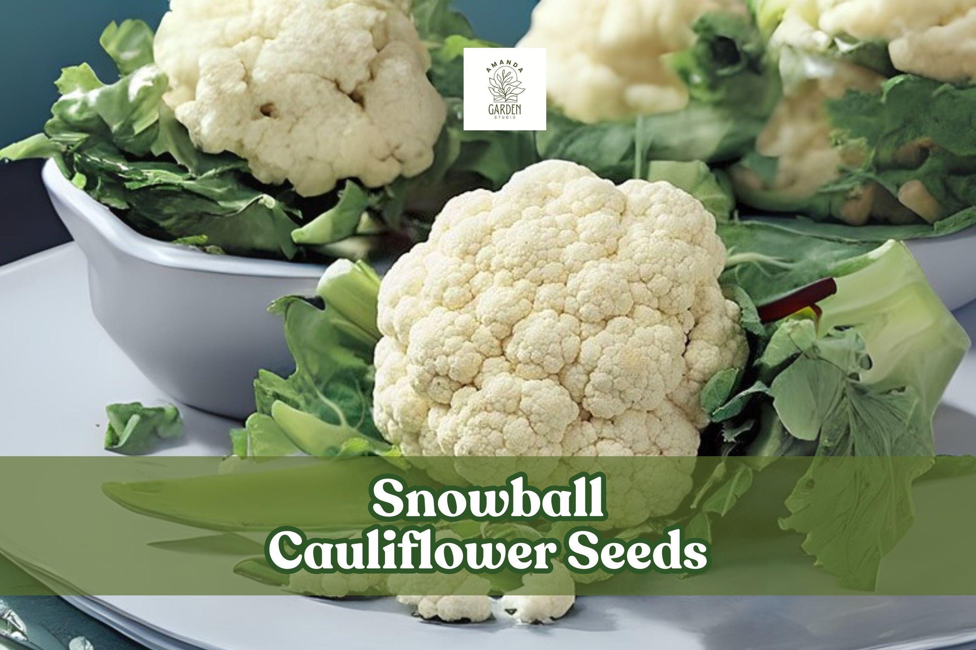 Snowball Cauliflower Seeds – Heirloom Brassica oleracea var. botrytis, Dense White Heads, Easy to Grow, Cool-Season Vegetable
