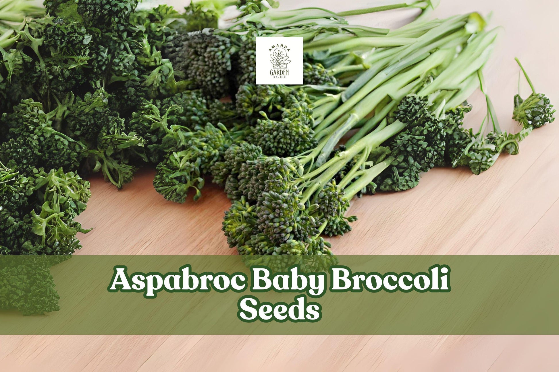 100 Broccolini Vegetable Seeds – Brassica oleracea, Tender Stems & Florets, Home Garden & Raised Bed Cultivation