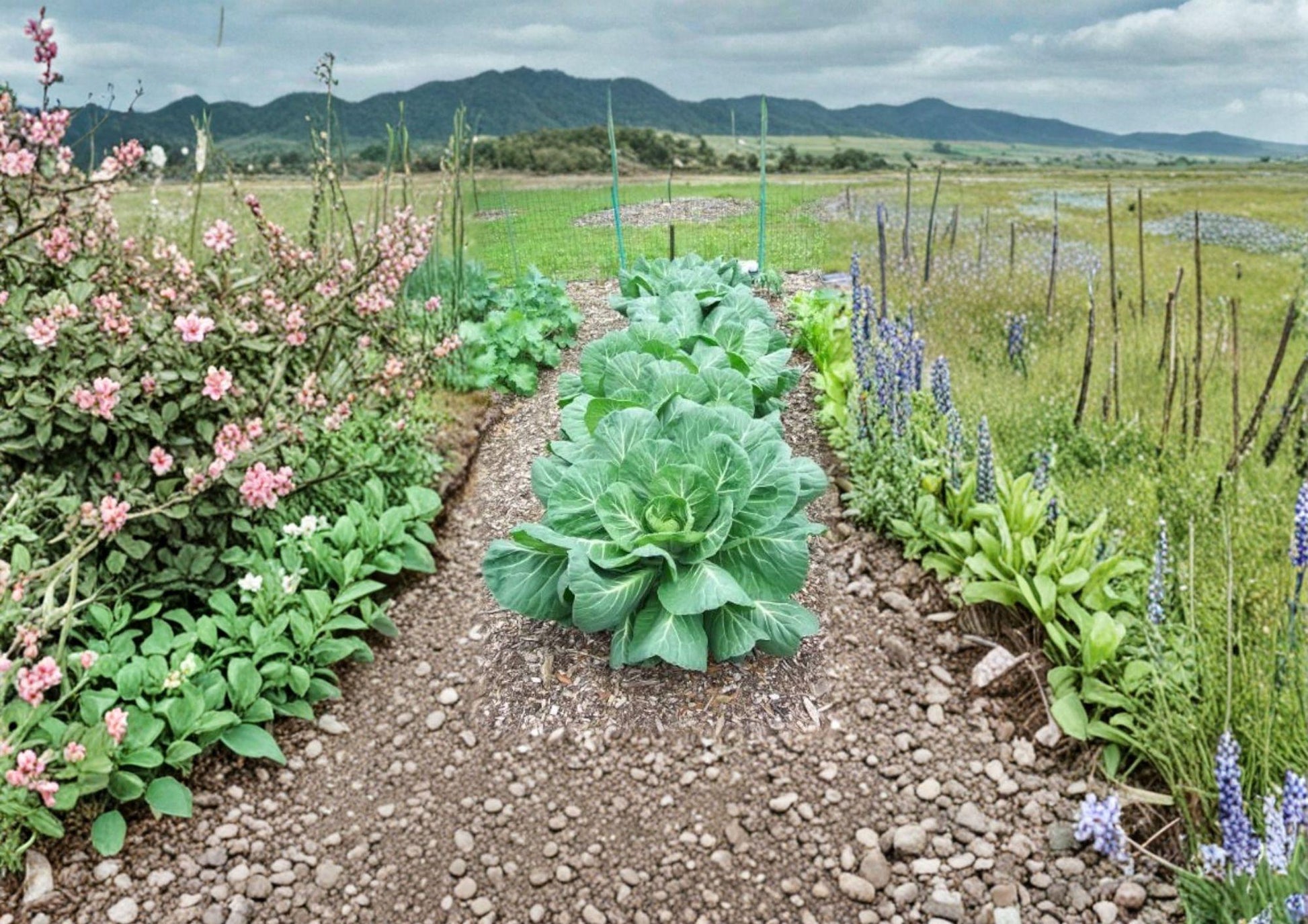 Vates Collard Seeds 500 Heirloom Dwarf Blue-Green Cold-Hardy Greens for Home Gardens and Small Spaces