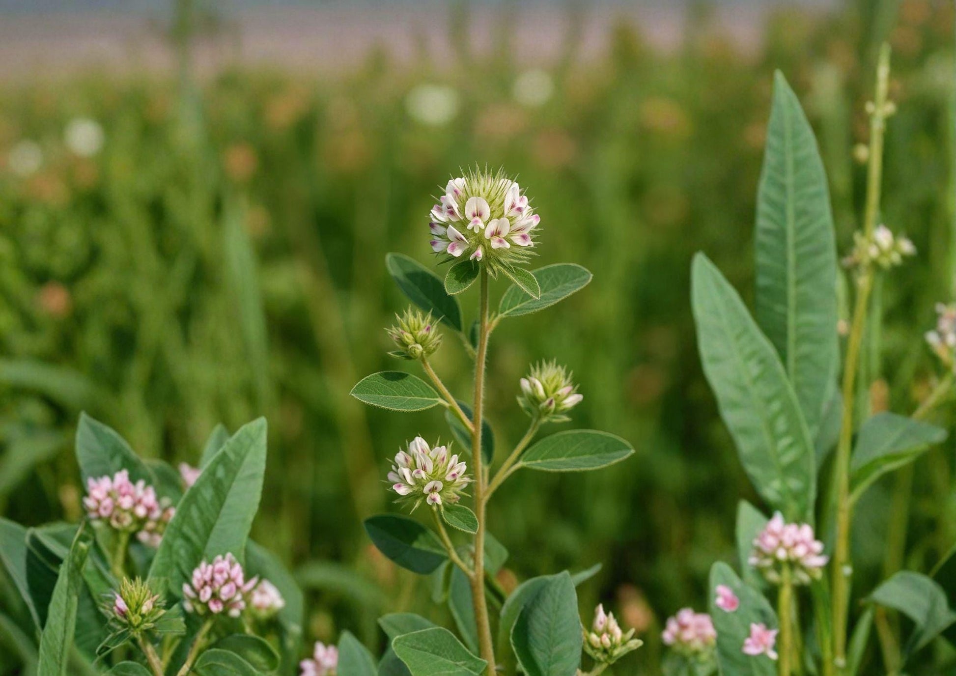 Roundhead Bush Clover Seeds | Native Prairie Wildflower | Lespedeza capitata | Pollinator-Friendly, Drought Tolerant, Perennial Plant