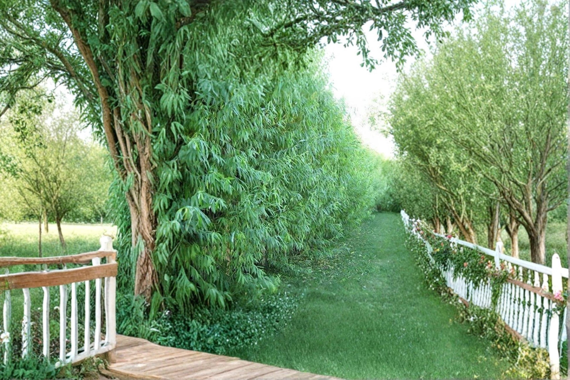 Austree Hybrid Willow Unrooted Cuttings – Fast Growing Privacy Tree, Deciduous Salix spp.