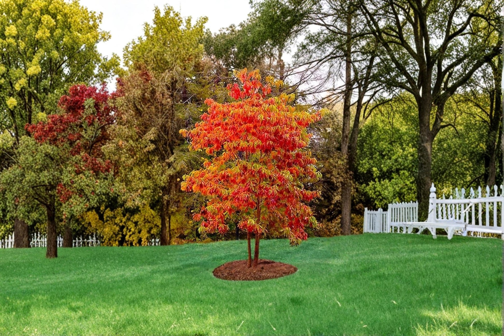 Sassafras albidum Live Trees – 1-2 ft Bare Root Native Deciduous Tree for Landscaping