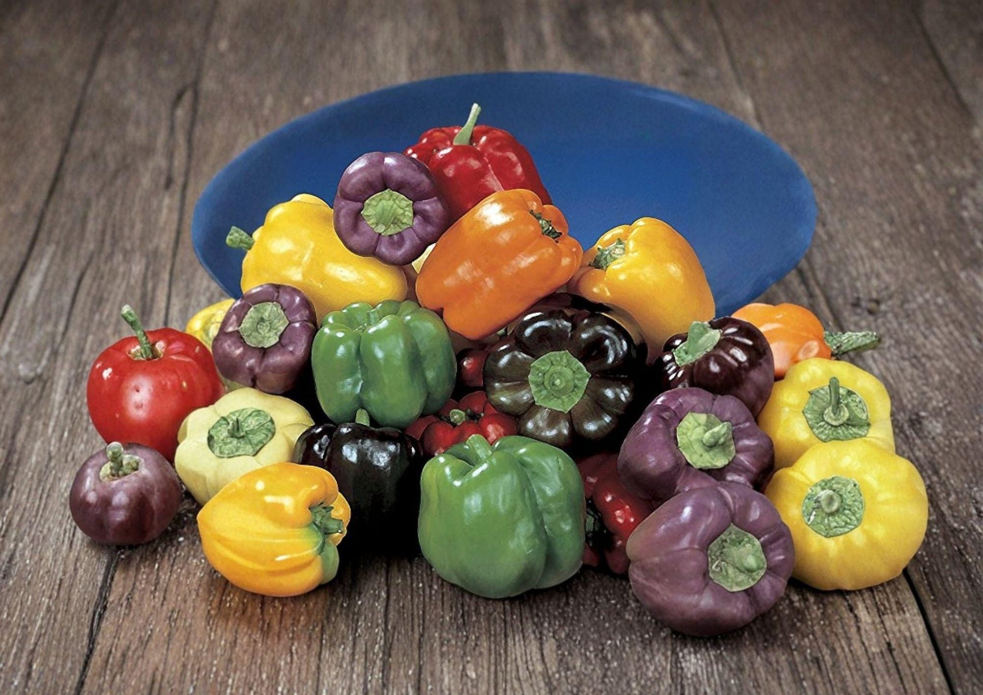 Sweet and Spicy Pepper Seeds Mix, Heirloom Non-GMO Chili Pepper Blend for Garden, Cooking & Preserving