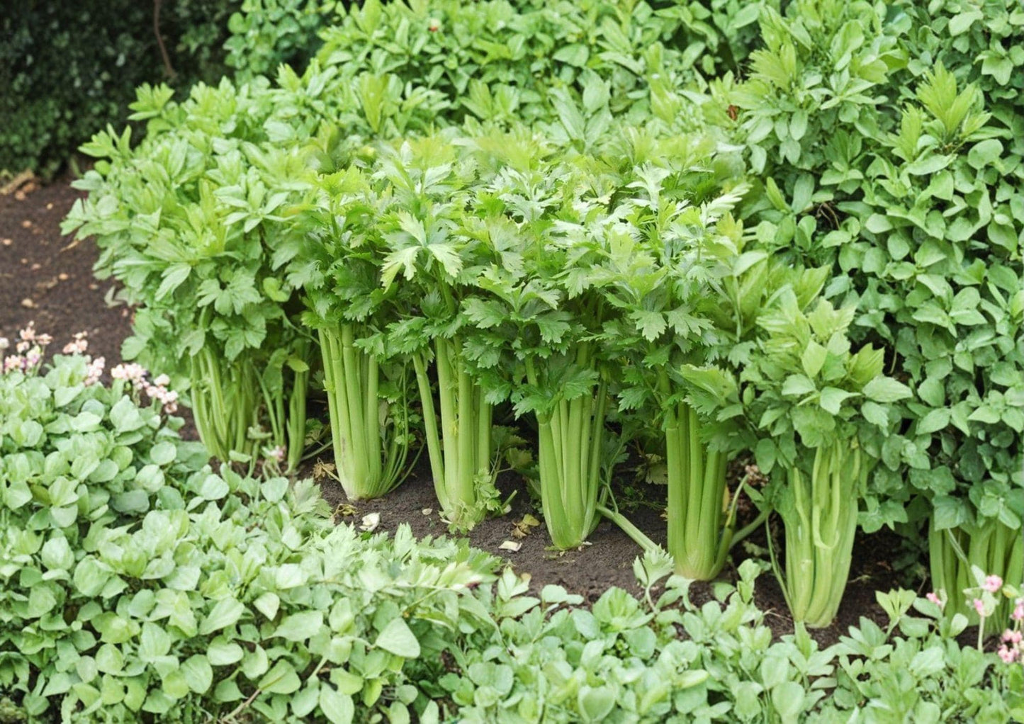 2000+ Tall Utah Celery Seeds Heirloom Non-GMO Apium graveolens Vegetable Garden Seeds for Crisp Stalks