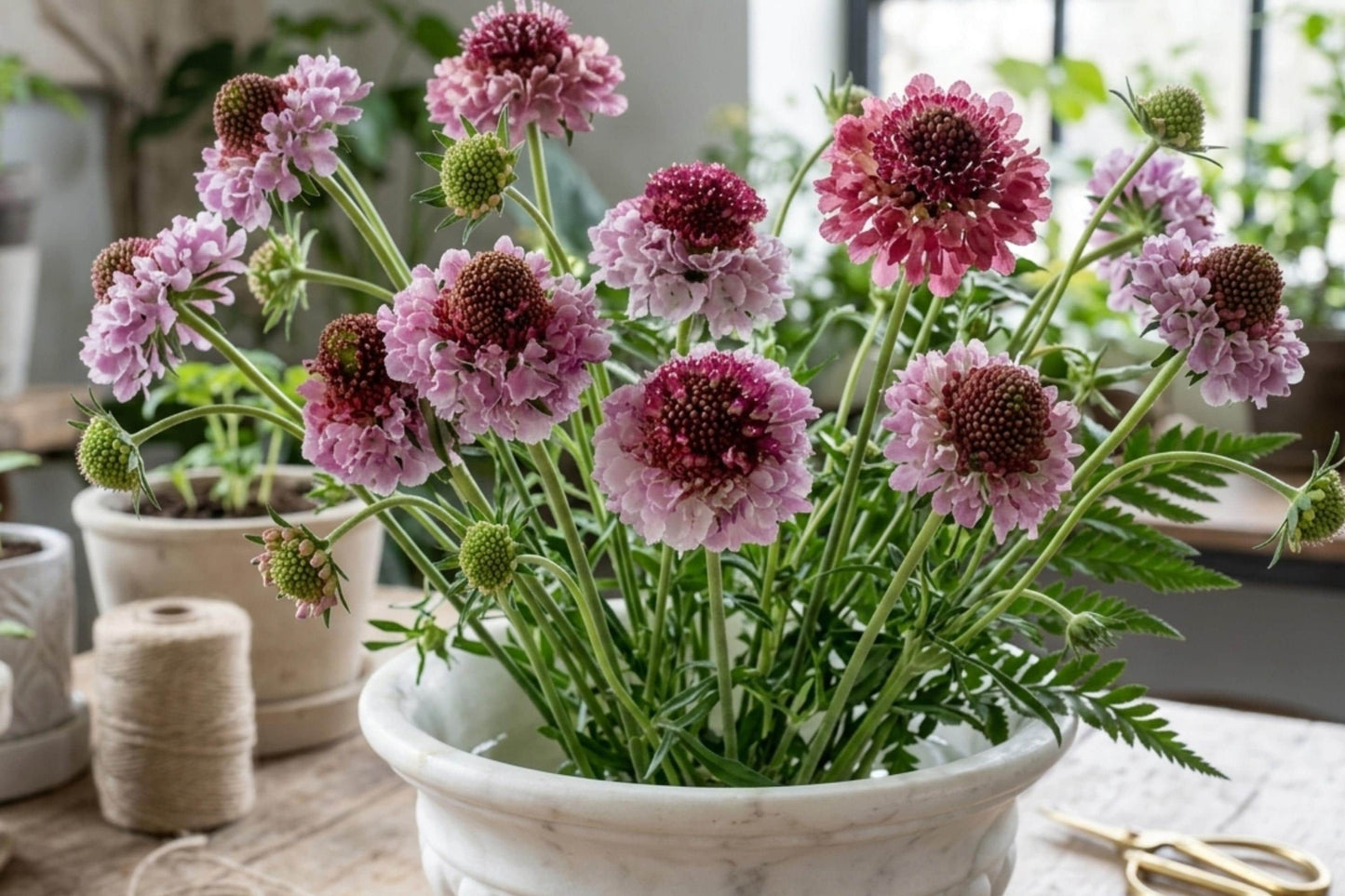 Sarah Bernhardt Peony Bulb - Pink Double Flower Root - Paeonia lactiflora - Live Perennial for Garden, Cut Flowers