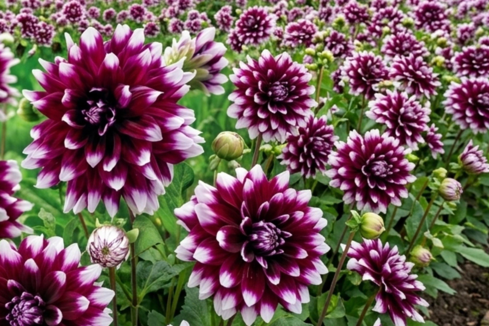 Dinner Plate Dahlia Bulb Clump – MYSTERY DAY Variety with 8-10 Inch Blooms, Flower Tuber for Garden, Cut Flowers, Full Sun