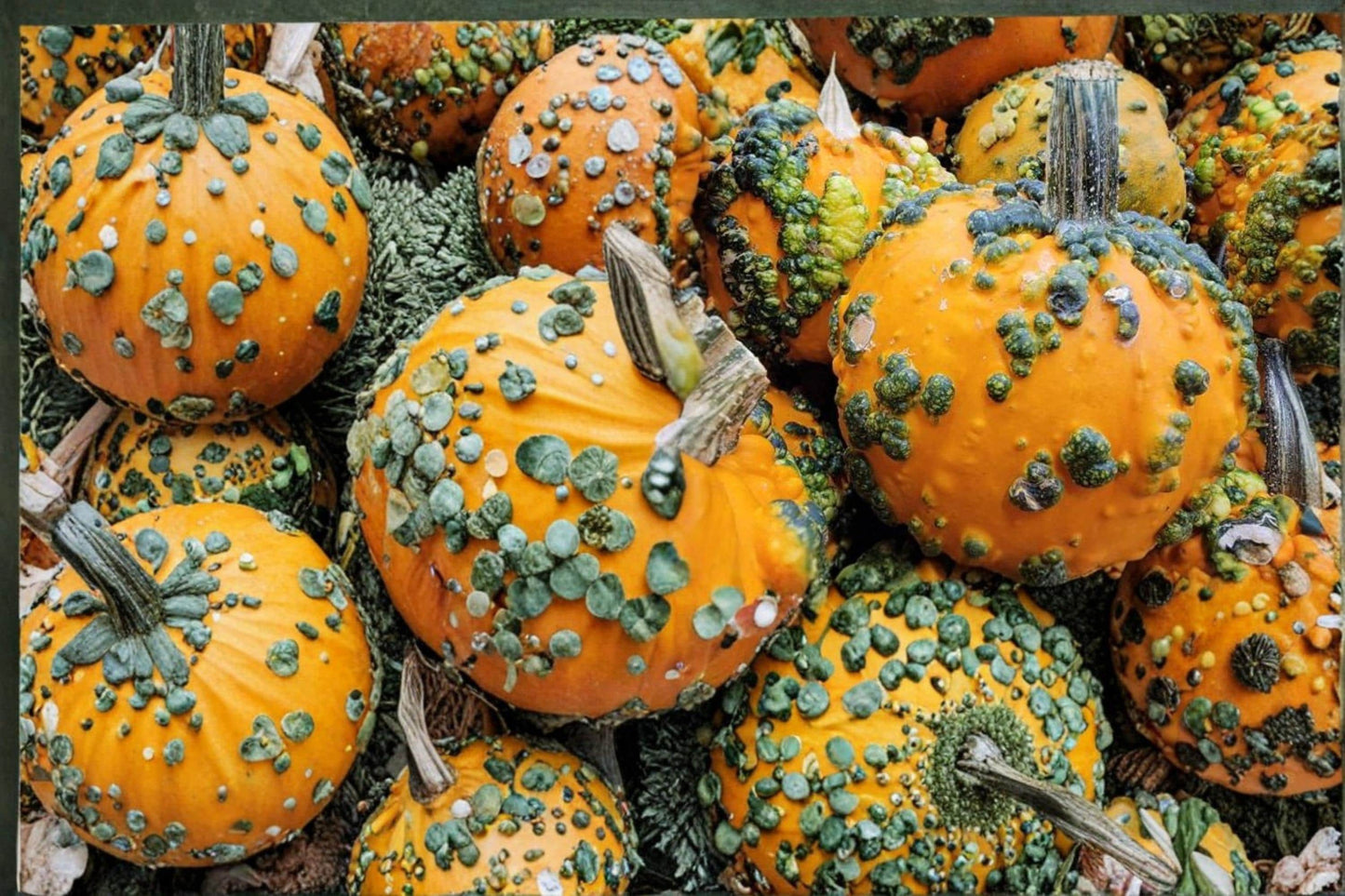 Warty Goblin Pumpkin Seeds – Ornamental Cucurbita pepo with Warty Textured Fruit, Compact Vine, Fall Garden Plant