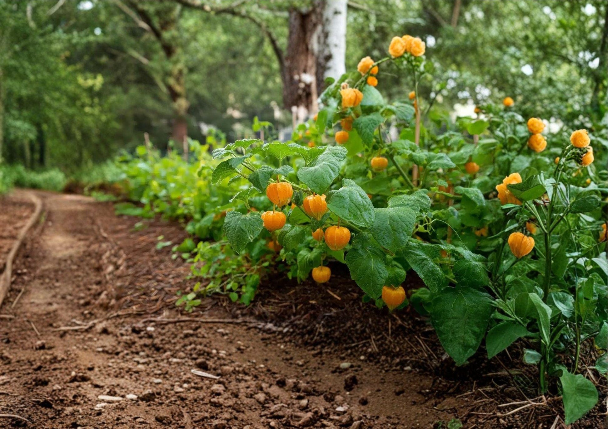 50+ Cape Gooseberry Seeds | Physalis peruviana | Heirloom Ground Cherry | Sweet Golden Fruit for Garden Planting