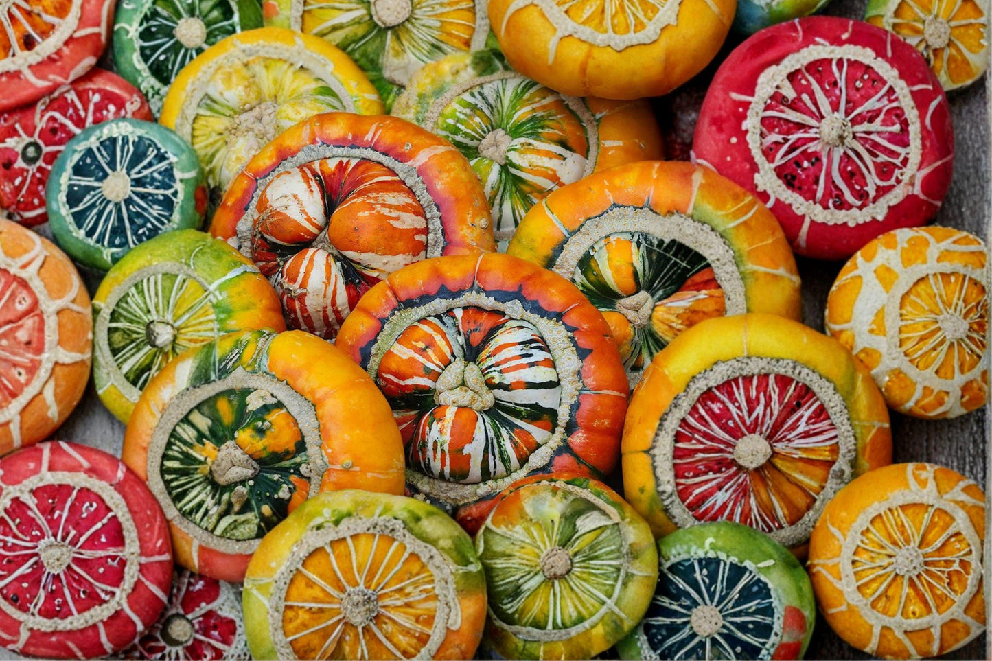 Turks Turban Pumpkin Seeds - Heirloom Ornamental Winter Squash, Decorative Turban-Shaped Fruit, 10 Seeds