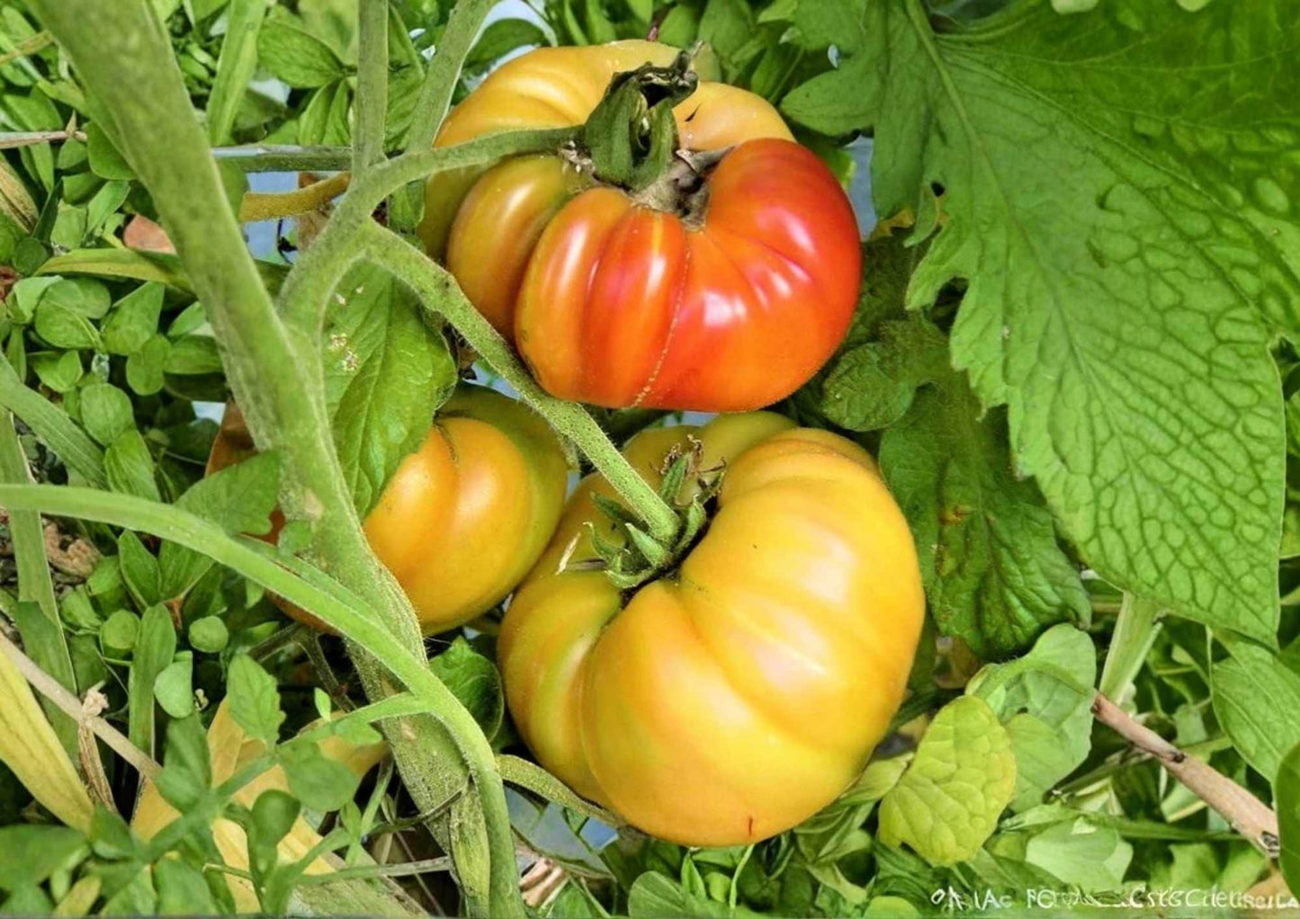 120+ Kellogg’s Breakfast Heirloom Tomato Seeds – Large Orange Beefsteak, Non-GMO, Juicy, Sweet, Garden Vegetable Seeds