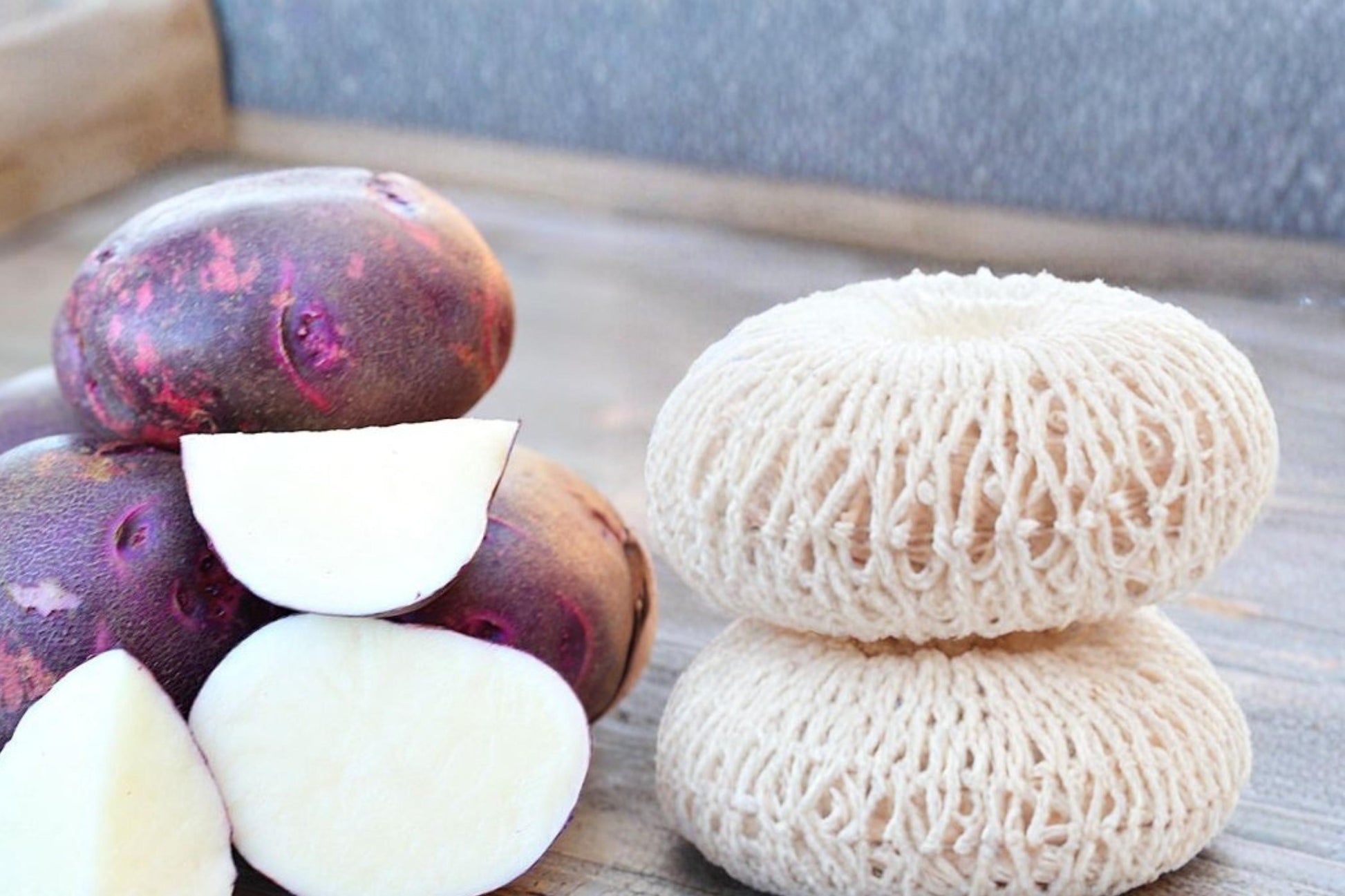 Viking Purple Seed Potatoes 3 Pounds Solanum tuberosum Garden Tuber for Planting