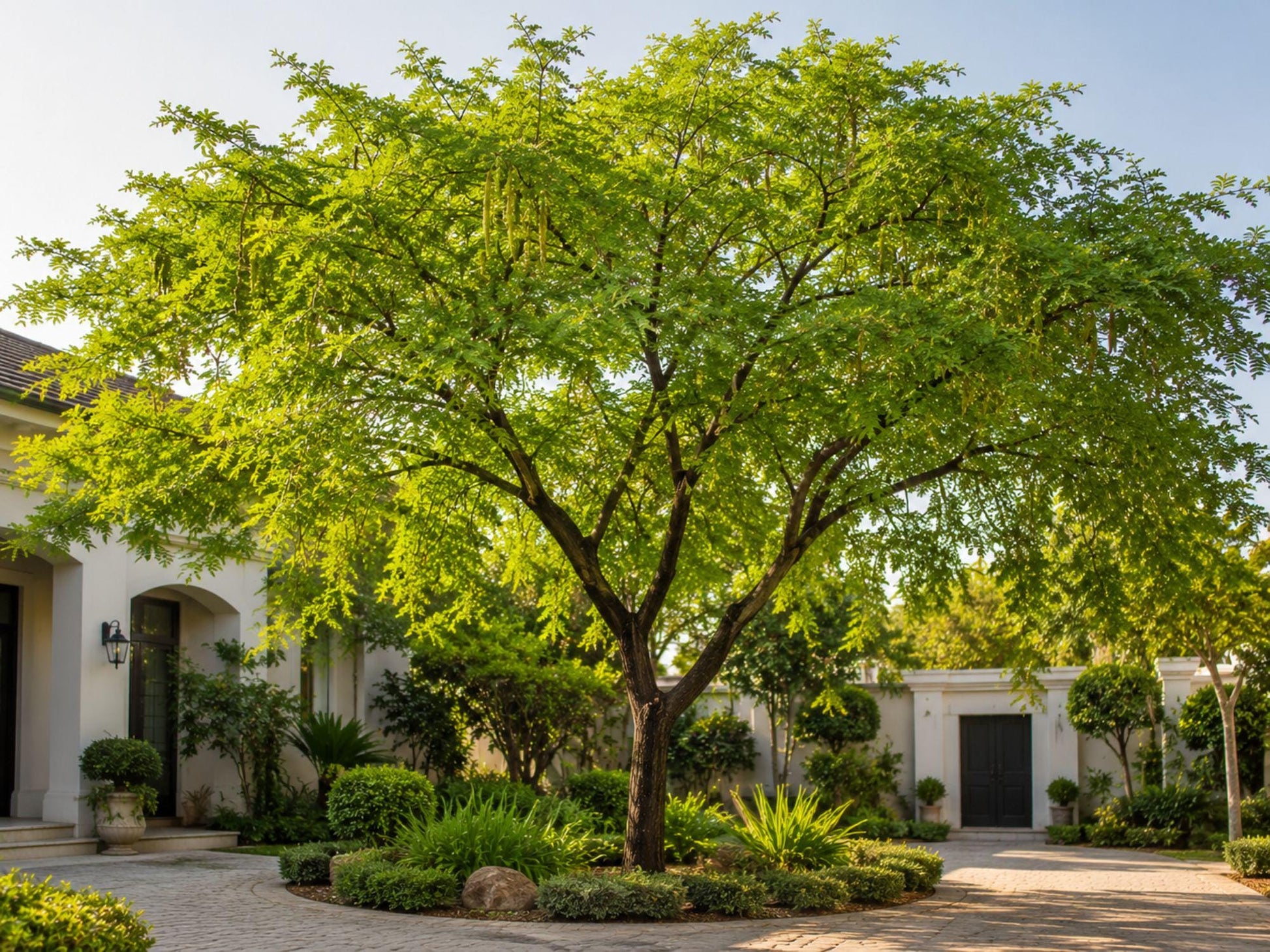 Chinese Honeylocust Seeds for Planting | Gleditsia sinensis Soap Bean Tree | Ornamental Deciduous Tree for Bonsai & Garden