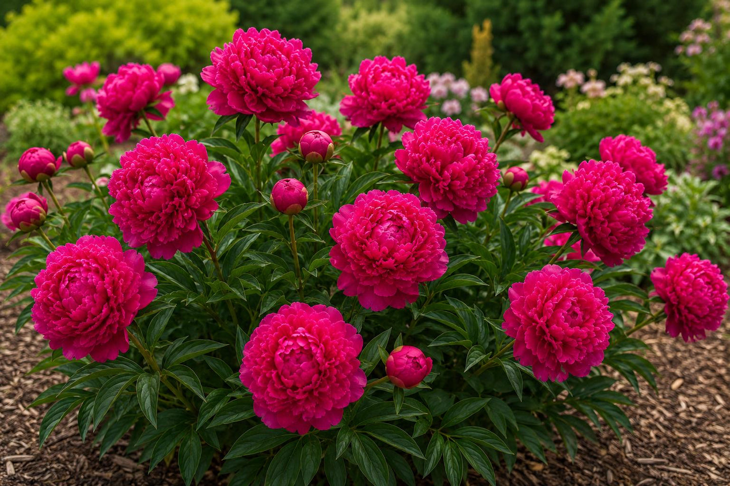 Felix Supreme Double Peony Bulb Root - Perennial Flower Plant - Paeonia lactiflora - Full Sun, Fragrant Blooms