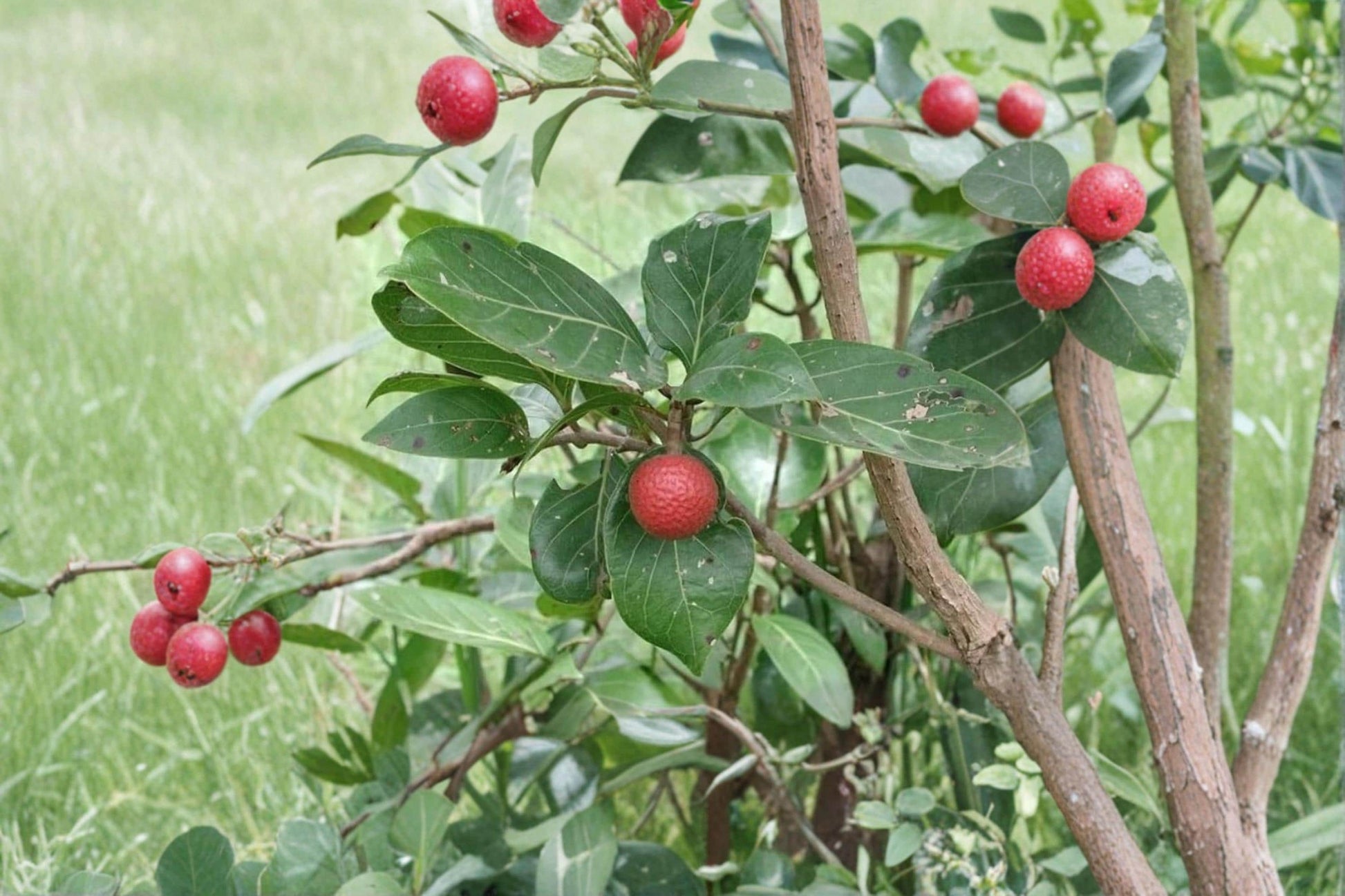 African Red Peach Tree Seeds – Nauclea latifolia, Tropical Fruit Tree, Garden Plant, Edible Red Fruit, Full Sun, Well-Drained Soil