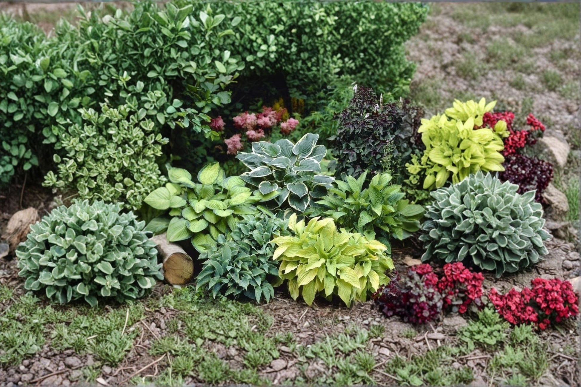 Mixed Hosta Plants – 6 Bare Root Divisions, Shade-Loving Perennial, Ornamental Foliage, Hosta spp.