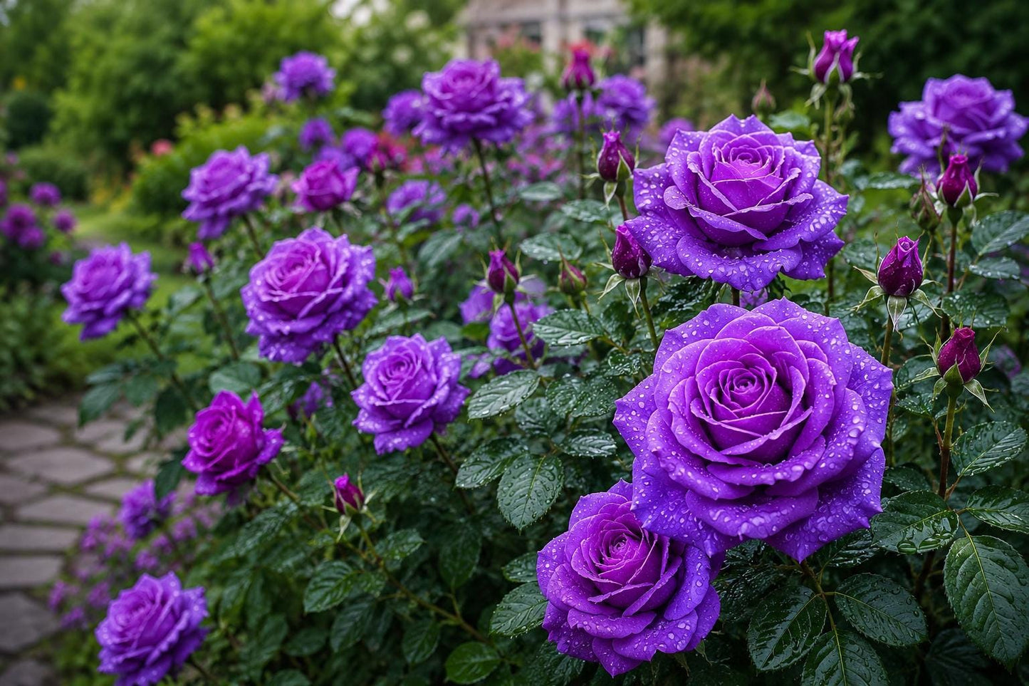 Rare Rose Seeds 20pcs 'Firebird' Non-GMO Heirloom Rosa spp. Vibrant Blooming Flower Seeds for Garden, Cutting, or Container Planting