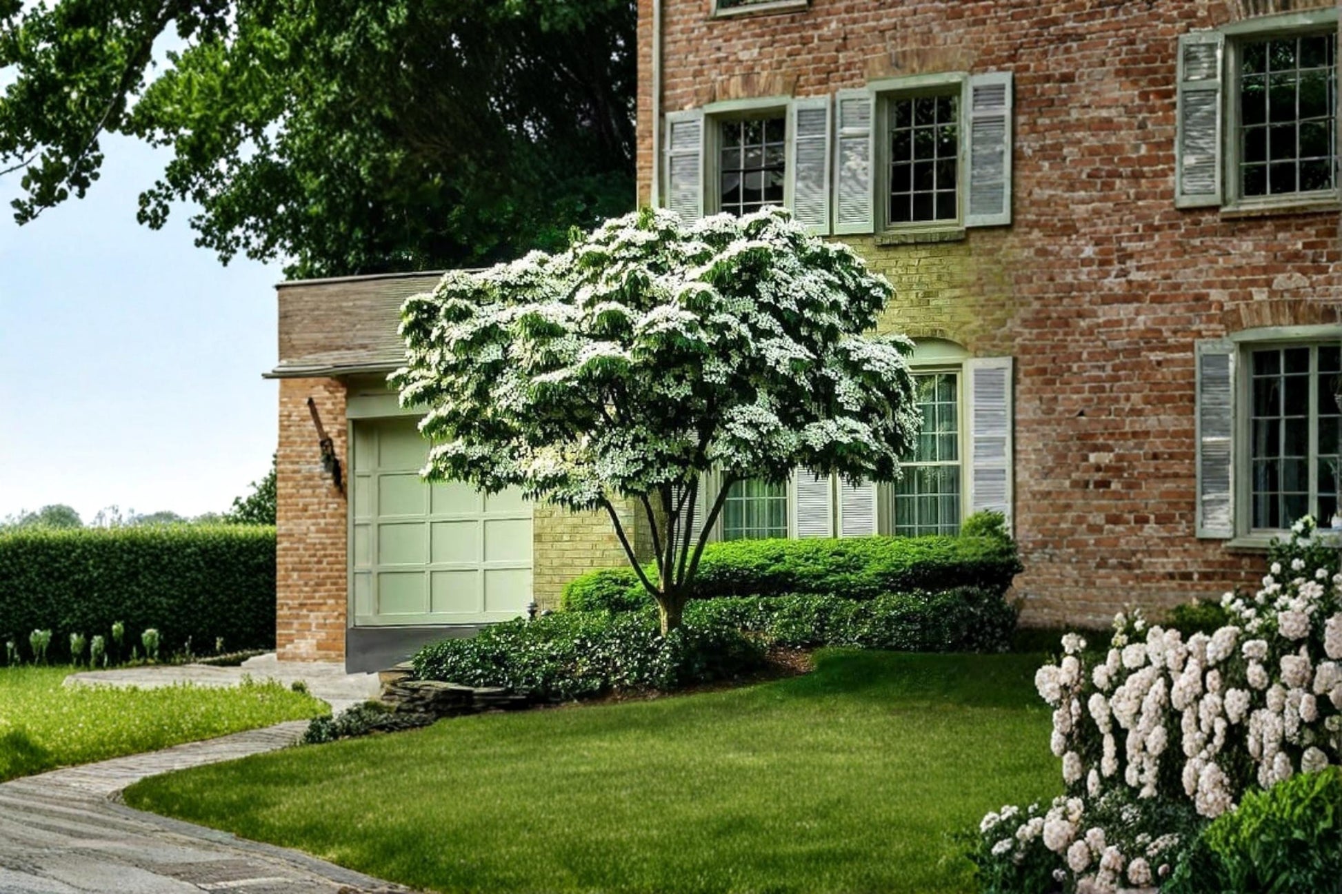 Kousa Dogwood Seedling – Cornus kousa Ornamental Flowering Tree for Garden and Landscape Planting
