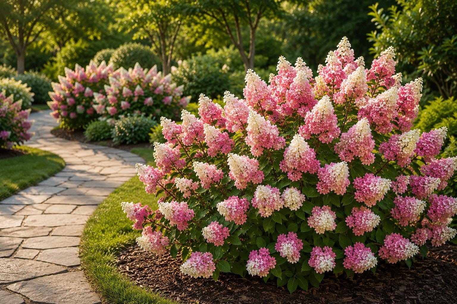 April Dawn Camellia Japonica Live Starter Plant – Bicolor Flowers, Evergreen Shrub for Gardens & Landscaping