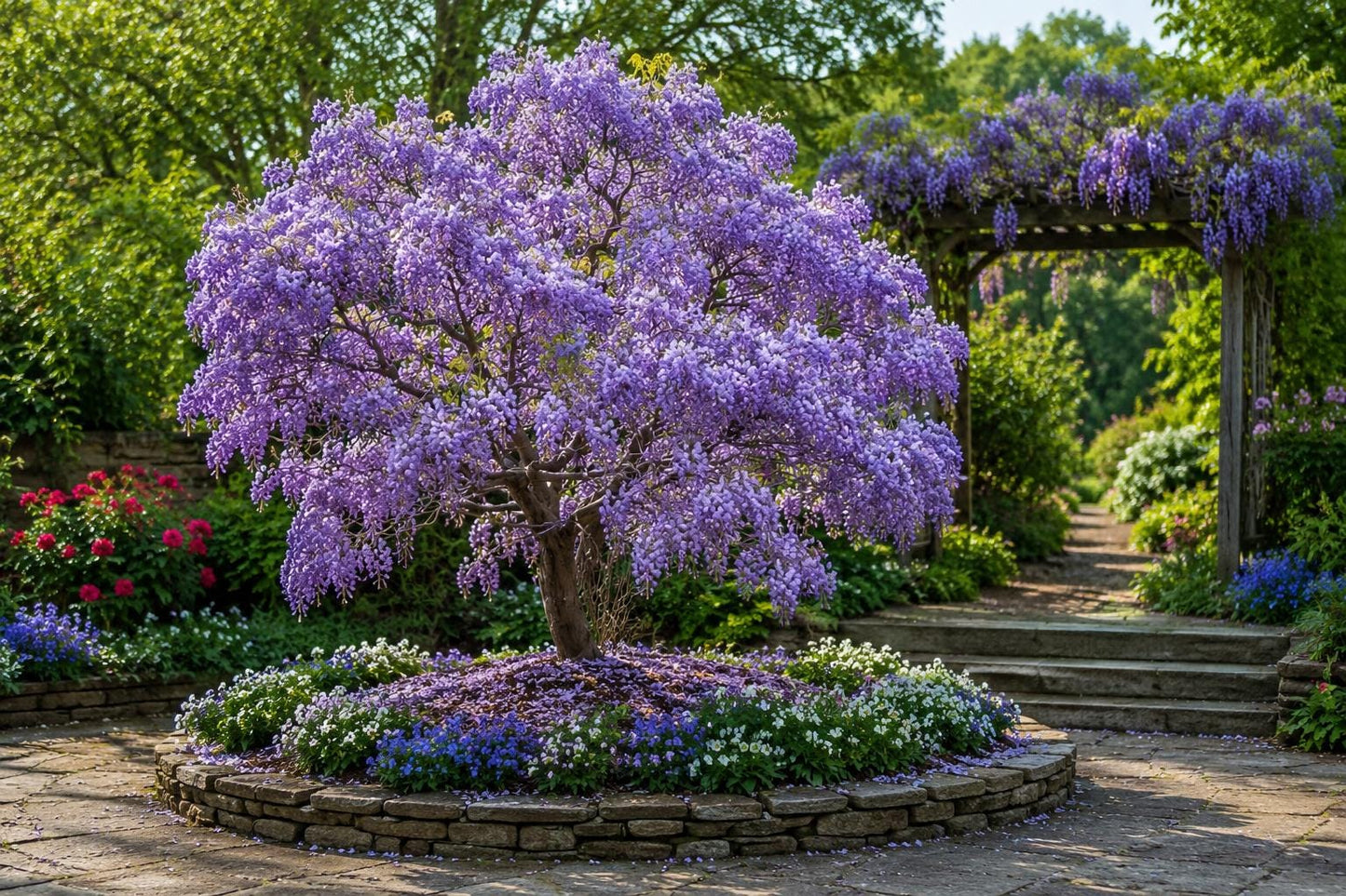 Purple Wisteria Seeds – Fragrant Climbing Vine, Wisteria sinensis for Gardens, Trellises & Vertical Gardens