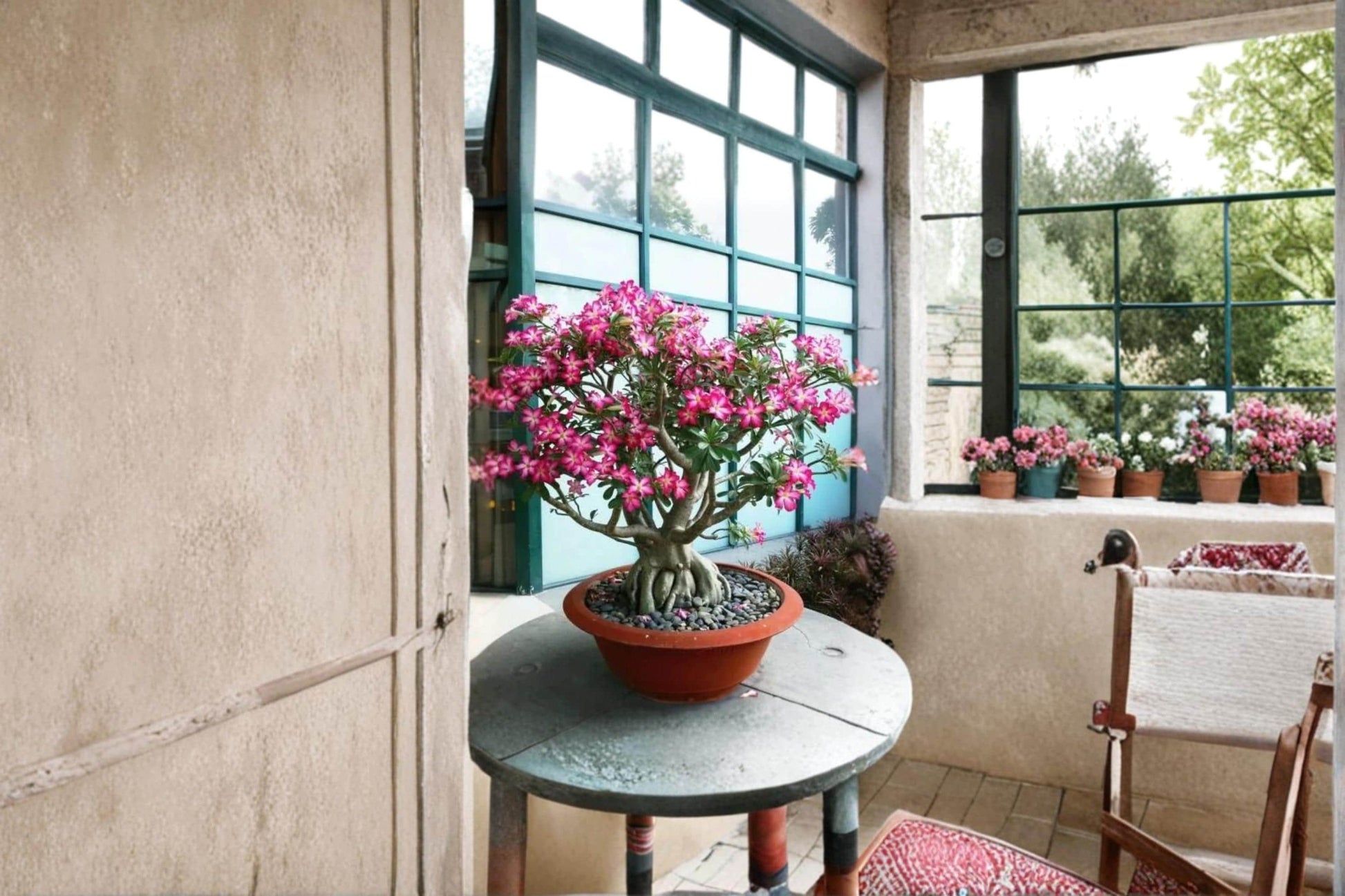 Desert Rose Seeds – Adenium obesum – Mixed Color Succulent Plant for Bonsai & Container Gardening