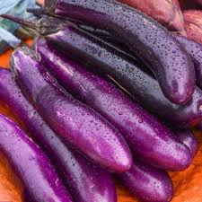Eggplant Seeds Long Purple Heirloom Non-GMO Organic Solanum melongena for Garden, Container, and Raised Bed Planting
