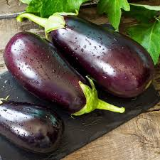 Eggplant Black Beauty Seeds, Heirloom Variety, Glossy Deep Purple Fruits, High Yield, Solanum melongena, Vegetable Seeds
