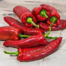 Giant Marconi Red Sweet Pepper Seeds, 250mg, Capsicum annuum, Heirloom, Large, Sweet, Gardening & Culinary Use