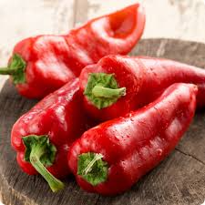 Giant Marconi Red Sweet Pepper Seeds, Capsicum annuum, High Yield, Non-GMO, Sweet & Smoky Flavor for Grilling & Roasting