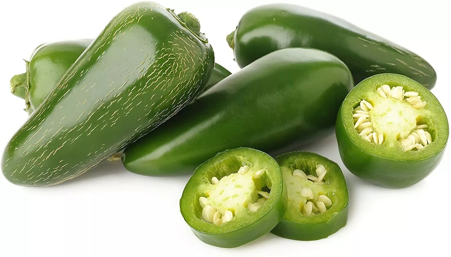 Jalapeno Pepper Seeds - 100 Count, Green Chili for Planting, Cooking, and Seasoning - Capsicum annuum
