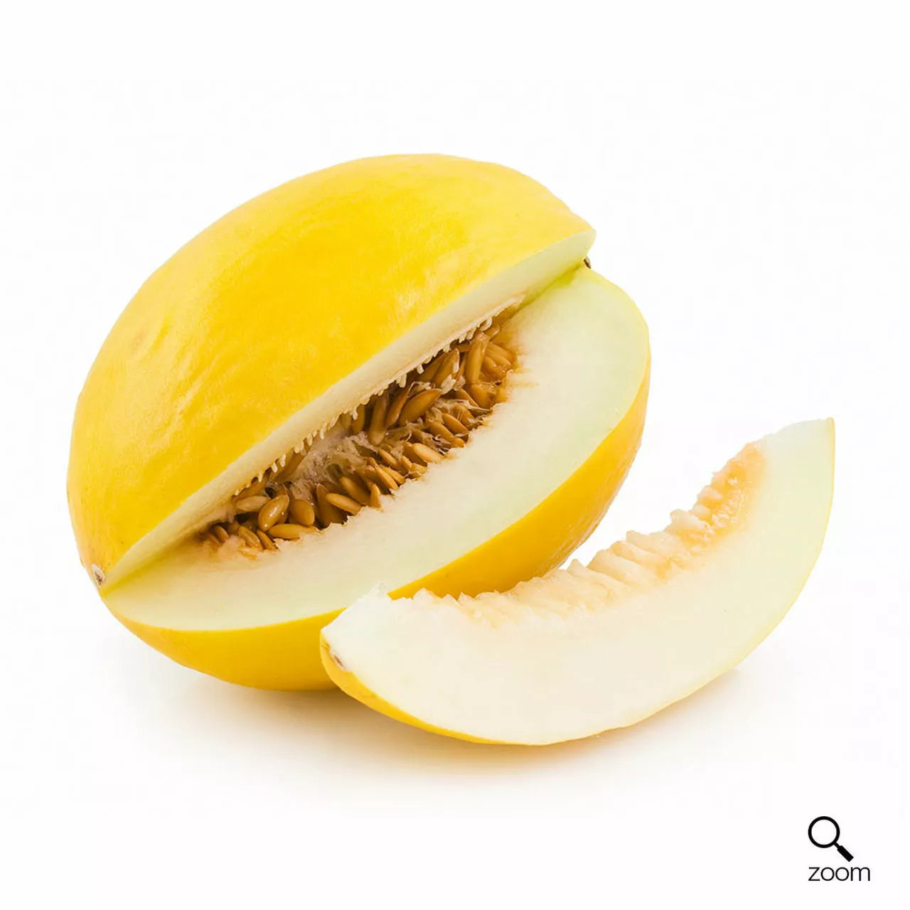 30 Seeds Melon Canary Yellow Sweet Flesh Cucumis melo - GroCo USA