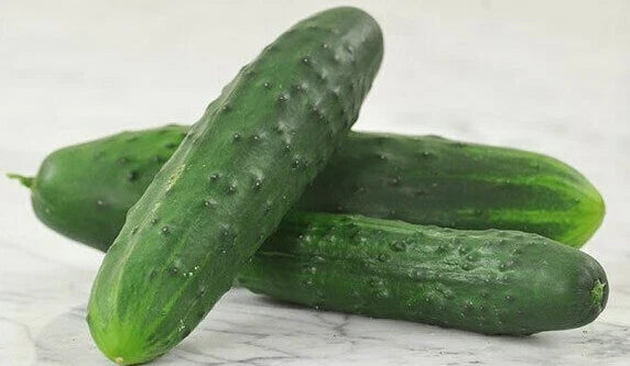 Cucumber Seeds - Marketmore 76 Heirloom Cucumis sativus - Fresh, Non-GMO, Disease-Resistant, 8-10 Inch Cucumbers, Packet of 50 Seeds