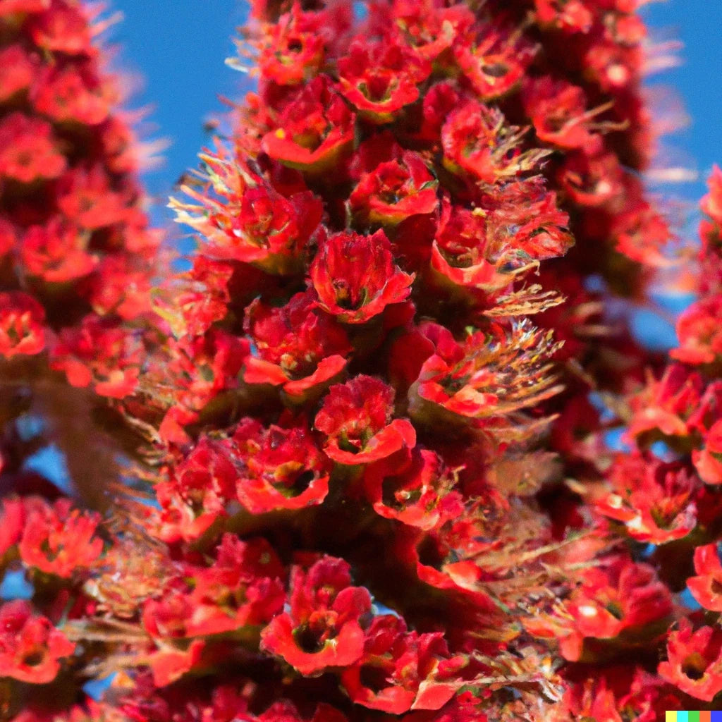 50 Tower of Jewels Red Bugloss Seeds | Echium Wildpretti | Deer Resistant Tropical Perennial for Borders & Gardens