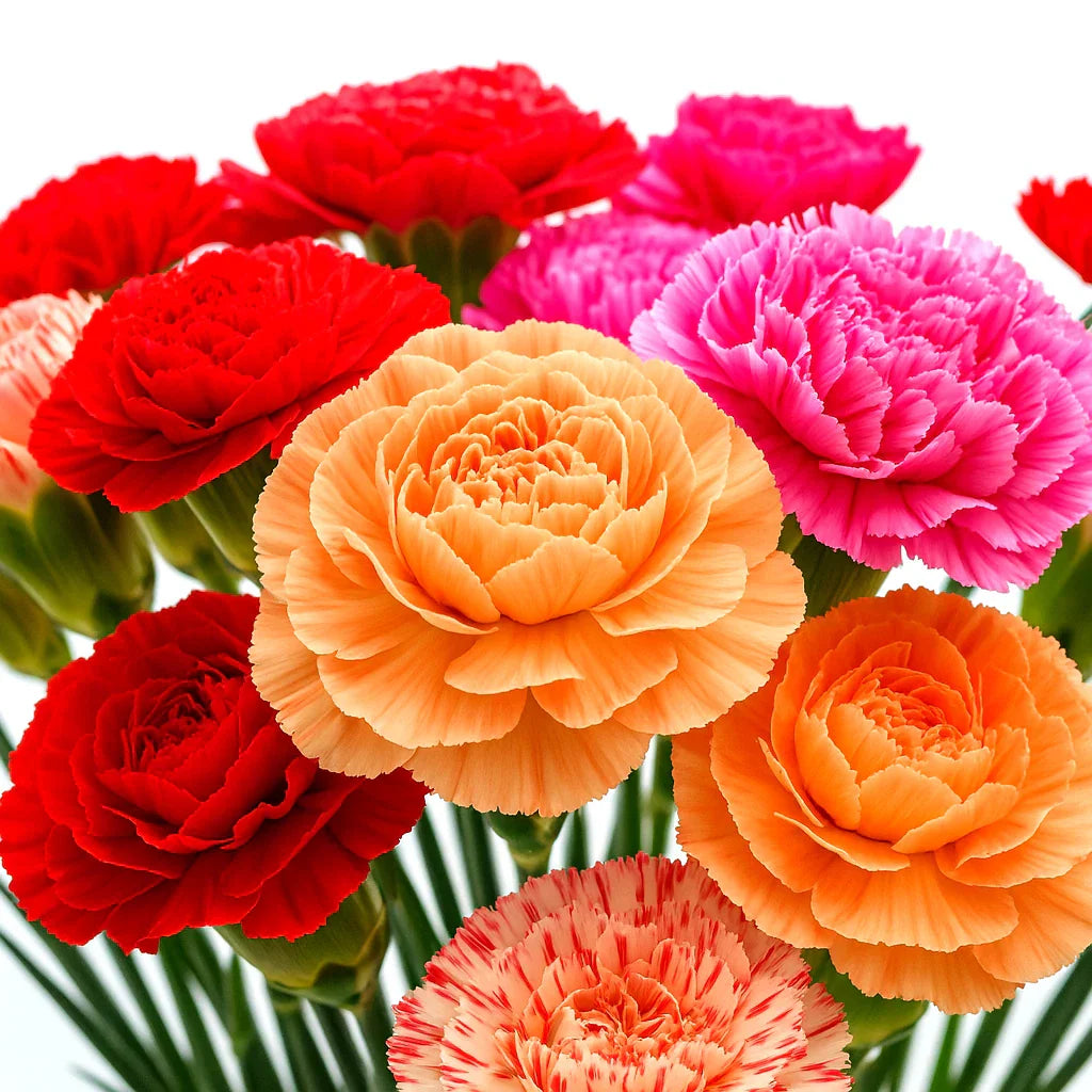 600+ Chabaud Rare Carnation Seeds - Double Bloom Mix Dianthus - Perennial Flower Seeds