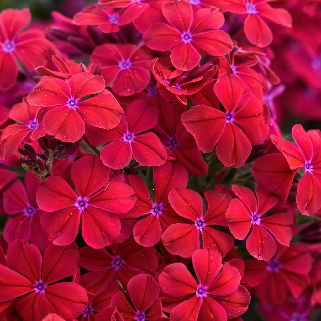 Red Hot Phlox Seeds - 50 Pack, Perennial Flower Seeds for Bees & Butterflies, Phlox paniculata, Vibrant Red, Full Sun, Easy to Grow