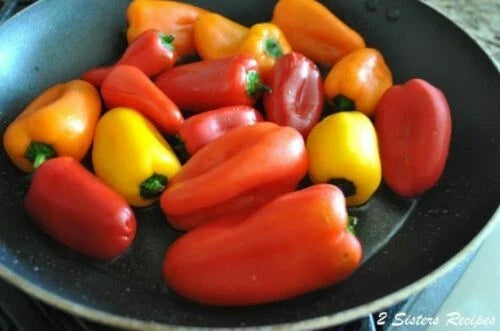 Mini Sweet Pepper Seeds, Non-GMO, Apple Variety, Capsicum annuum, Perfect for Container Gardening