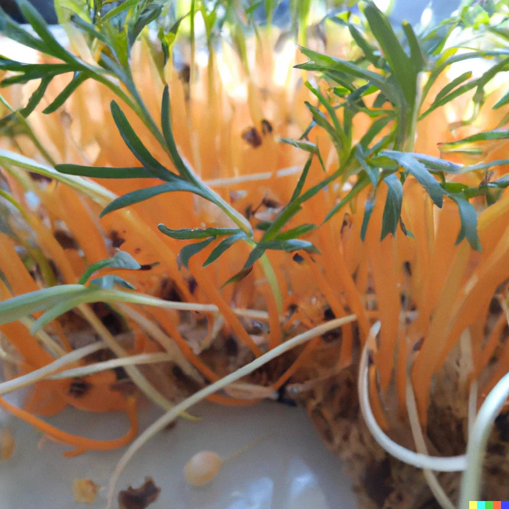 Bulk Carrot Seeds - Daucus carota Microgreen & Garden Planting Pack, 1250+ Non-GMO Vegetable Seeds