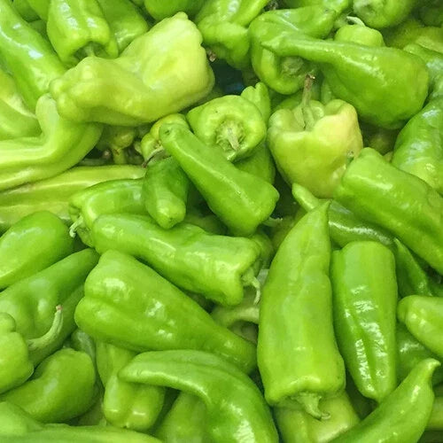 Cubanelle Pepper Seeds | Heirloom Non-GMO Capsicum annuum | Sweet Mild Peppers for Gardening & Cooking
