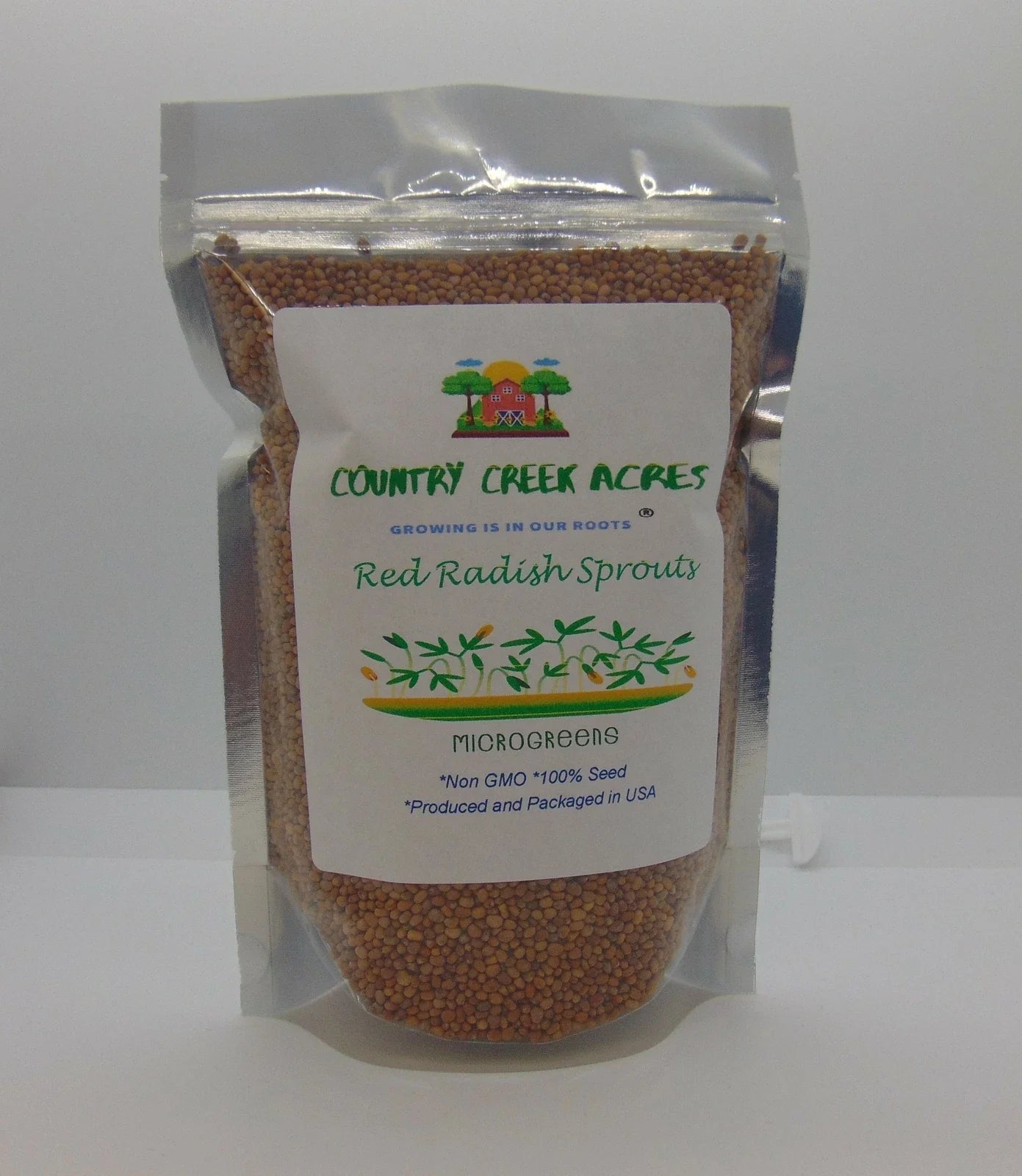 12 oz Red Radish Seeds Raphanus sativus for Salads & Snacking, Organic & Non-GMO, Fast-Growing, Cool-Season Vegetable