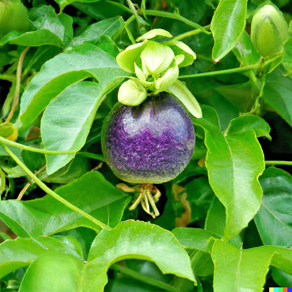 Passion Fruit Seeds, 10+ Count, Purple Edulis, Passiflora edulis, Climbing Vine for Home Garden, Edible Fruit, Free Shipping USA
