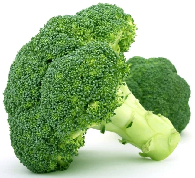 Broccoli Seeds - Emerald Crown Variety - Non-GMO Brassica oleracea - Tender, Dark Green Florets for Home Gardening