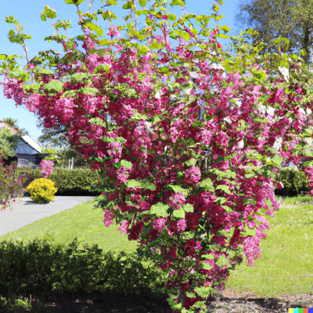 Red Flowering Currant Shrub Seeds - 10 Pack Ribes sanguineum Ornamental Hedge Bush for Garden, Wildlife, Pollinators